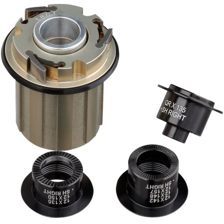 OOZY / SPIKE Rear Hub Alloy Shimano HG Freehub & Adaptor Kit