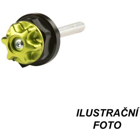 Diamond D3 Damper Footnut and Knob kit - Green