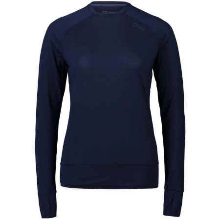 W's Light Merino Jersey Turmaline Navy MED