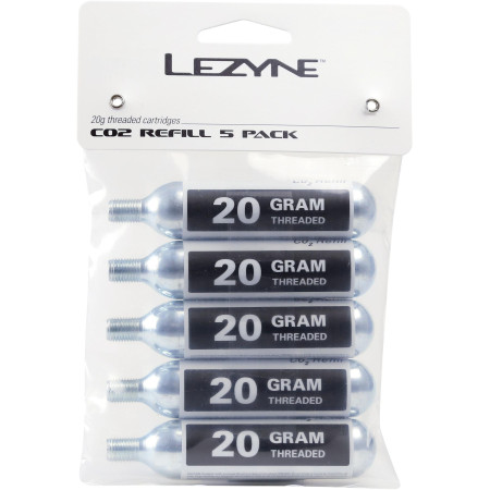 20G - 5 PACK SILVER/ W/B STICKER