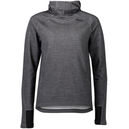 W's Merino Hood Sylvanite Grey Melange XSM
