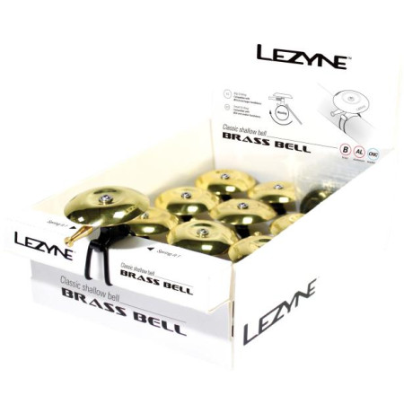 CLASSIC SHALLOW BRASS BELL BOX BLACK