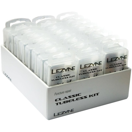 CLASSIC TUBELESS KIT BOX CLEAR (24ks)