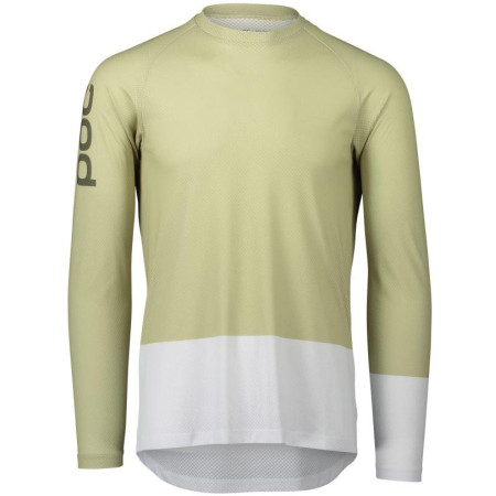 MTB Pure LS Jersey Prehnite Green/Hydrogen White XLG