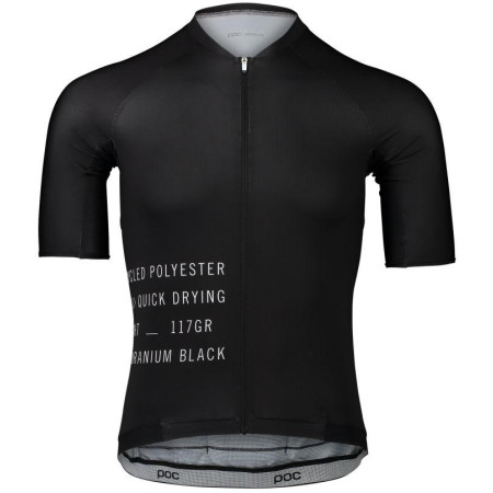 M's Pristine Print Jersey Uranium Black XXL