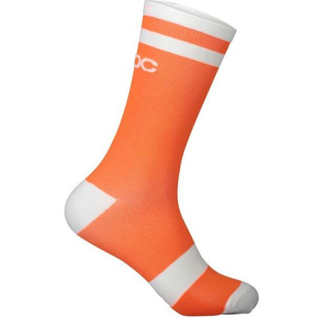 Lure MTB Sock Long Zink Orange/Hydrogen White MED
