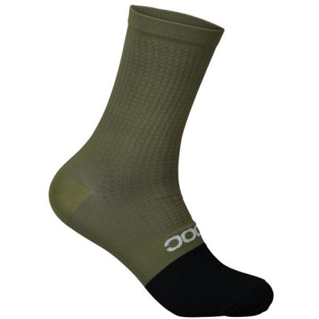 Flair Sock Mid Epidote Green/Uranium Black SML