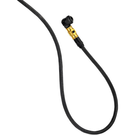 ABS BRAIDED FLOOR PUMP HOSE GOLD/HI GLOSS