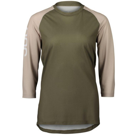 W's MTB Pure 3/4 Jersey Epidote Green/Light Sandstone Beige MED