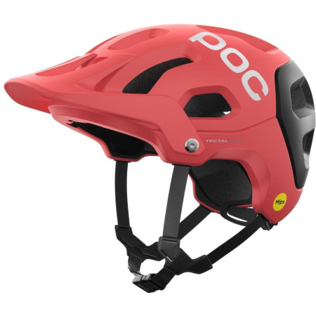Tectal Race MIPS Ammolite Coral/Uranium Black Matt LRG