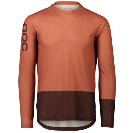 MTB Pure LS Jersey Himalayan Salt/Axinite Brown SML