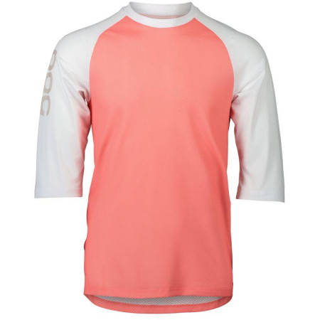 MTB Pure 3/4 Jersey Ammolite Coral/Hydrogen White MED