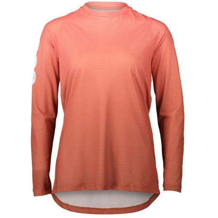 W's Essential MTB Lite LS Jersey Gradient Ammolite Coral XLG