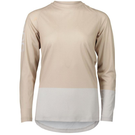 W's MTB Pure LS Jersey Lt Sandstone Beige/Granite Grey XSM