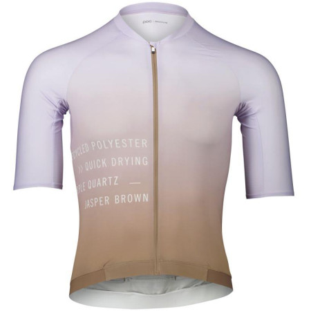 M's Pristine Print Jersey Gradient Jasper Brown/Purple Quartz MED