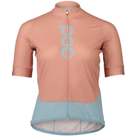 W's Essential Road Logo Jersey Rock Salt/Mineral Blue XLG