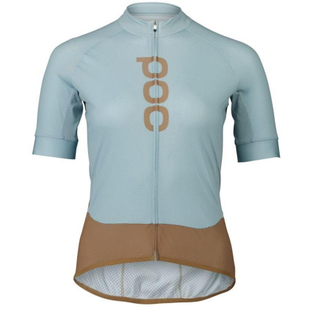 W's Essential Road Logo Jersey Mineral Blue/Jasper Brown XLG