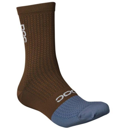 Flair Sock Mid Jasper Brown/Calcite Blue SML