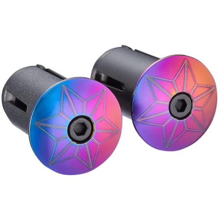 Star Plugz Anodized - Oil Slick (anodized)