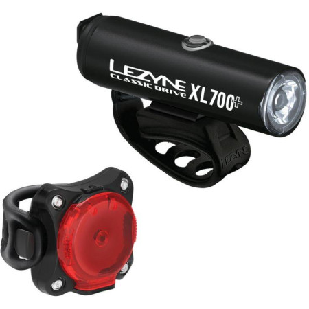 CLASSIC DRIVE XL 700+ / ZECTO DRIVE 200+ PAIR SATIN BLACK / BLACK
