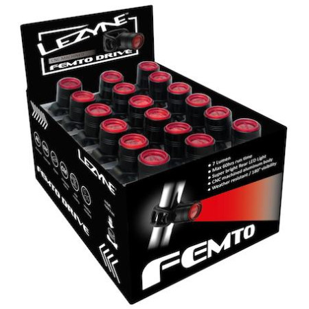 LED FEMTO DRIVE BOX SET REAR BLK/HI GLOSS