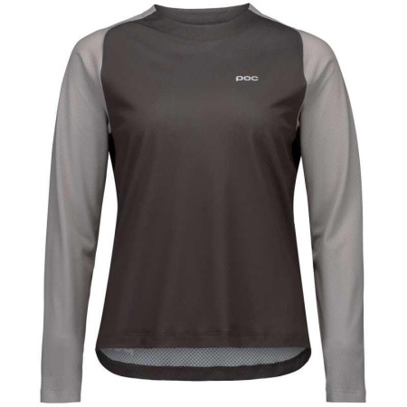 W's Motion Air L/S Jersey Granite Grey LRG
