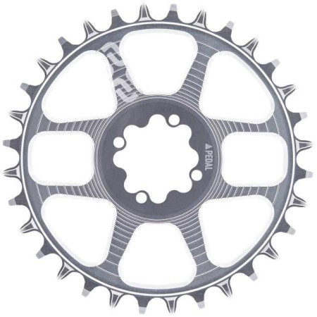 Helix Race | Chainring | 8 Bolt | 32T | Shimano/SRAM 11/12s Chain Comp | Sterling Silver