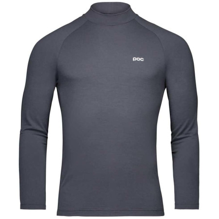 M's Layer Merino Mock Neck Jersey Sylvanite Grey XSM