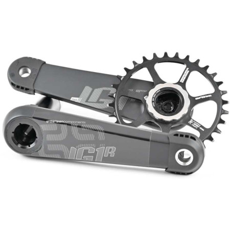 LG1 Race Carbon Crank | 165x73mm | no BB, no ring | Carbon Fiber
