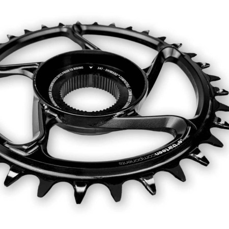 E*spec Aluminum Direct Mount Chainring | 34T | Bosch CX Gen4 | Black