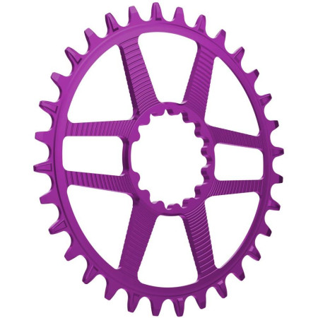 Helix R Guidering | DM | 30T | 52/55mm Flip Flop | Eggplant