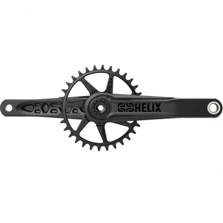 Helix Crank | 170x73mm | no BB, no ring | Black