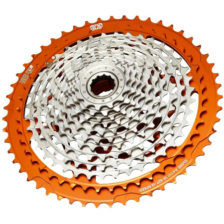 Helix Race Cassette | 12 Speed | 13-52T | Naranja