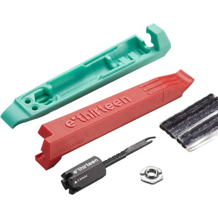 Tire Lever Tire Plug Kit | Red/Seafoam