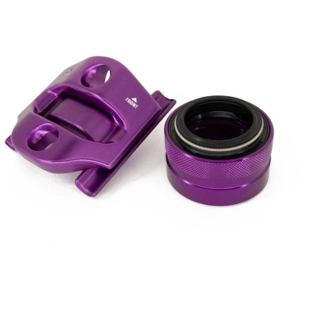 Vario Infinite Dropper Post Collar and saddle Clamp Kit| Eggplant